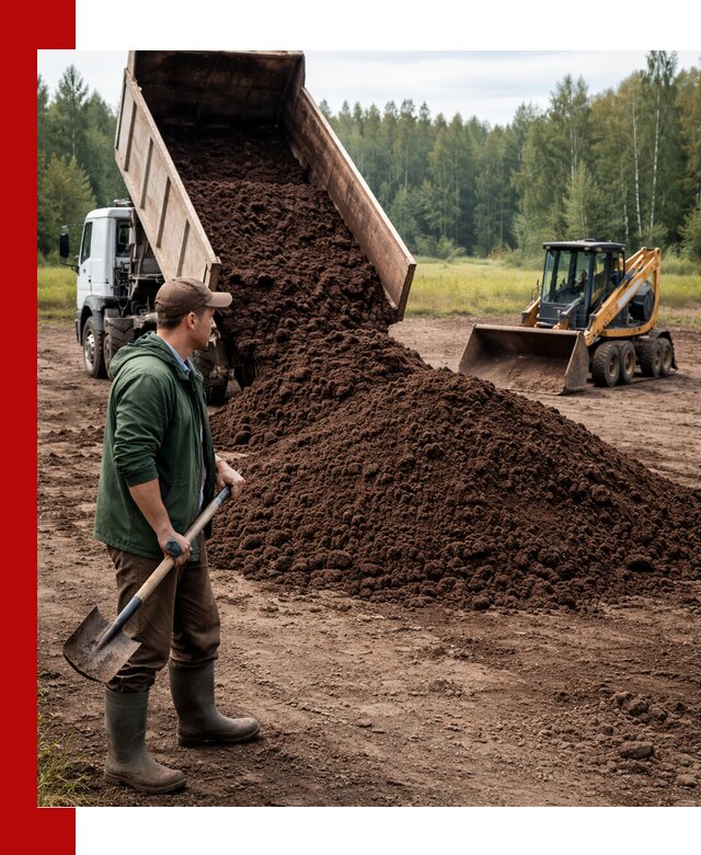 Купить верховой торф с доставкой в Приморско-Ахтарске для садоводства и растений