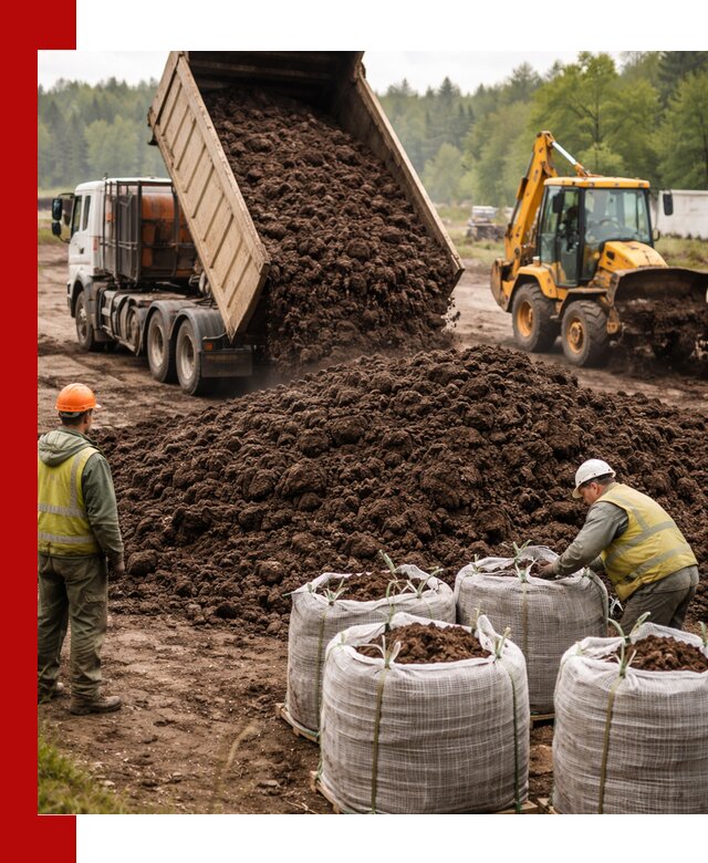 Доставка нейтрального торфа в Приморско-Ахтарске оптом и в розницу