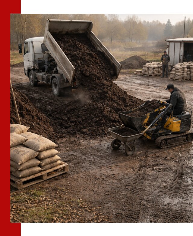 Кислый торф в доставке по выгодным ценам в Приморско-Ахтарске