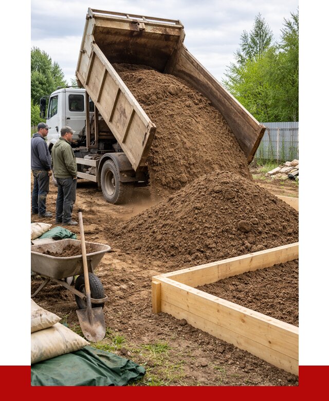 Торфо песчаная смесь в Приморско-Ахтарске с доставкой от 1876 р. | ПРОНЕРУДПрр