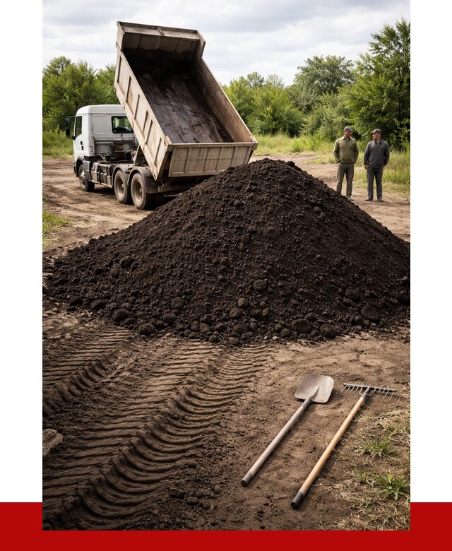 Купить чернозем навалом в Приморско-Ахтарске от 1217 р. за куб | ПРОНЕРУДПрр