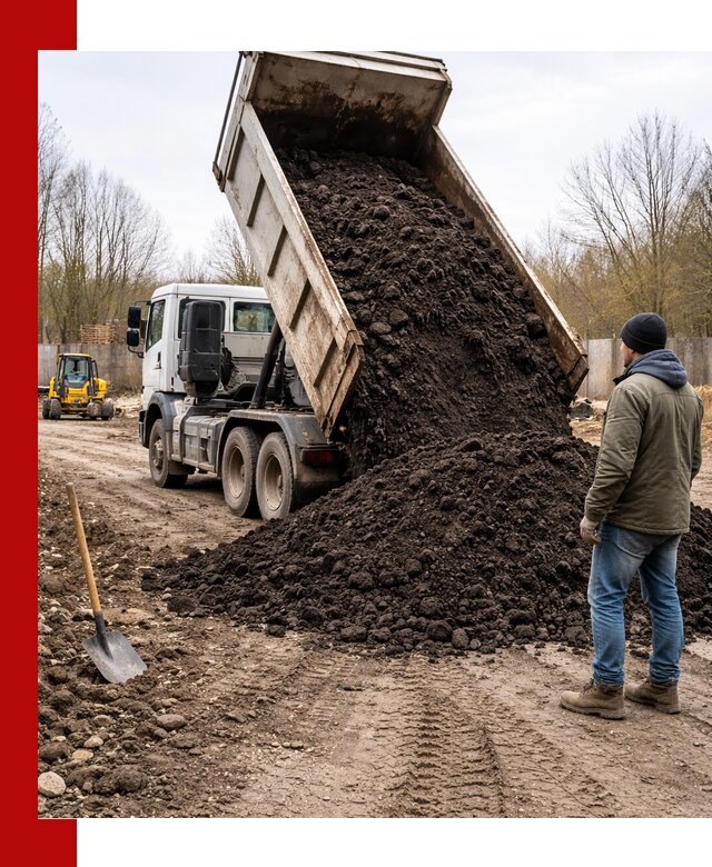 Доставка чернозема навалом в Приморско-Ахтарске быстро и выгодно
