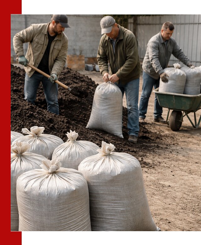 Купить чернозем в мешках с доставкой в Приморско-Ахтарске