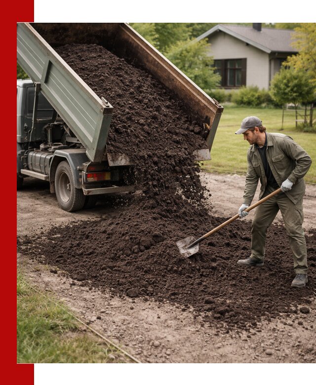 Чернозем для газона с доставкой в Приморско-Ахтарске быстро и качественно
