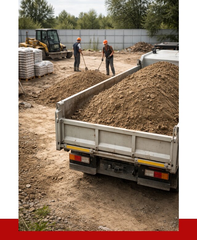 Супесь с доставкой в Приморско-Ахтарске от 2484 р. за куб | ПРОНЕРУДПрр