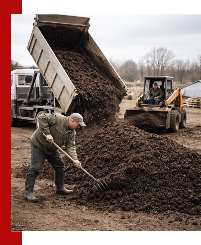 Доставка и продажа перегноя в Приморско-Ахтарске быстро и дешево