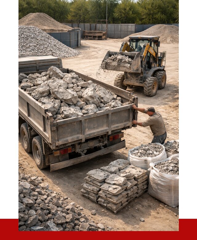 Купить бой бетона с доставкой в Приморско-Ахтарске от 4866 р. | ПРОНЕРУДПрр