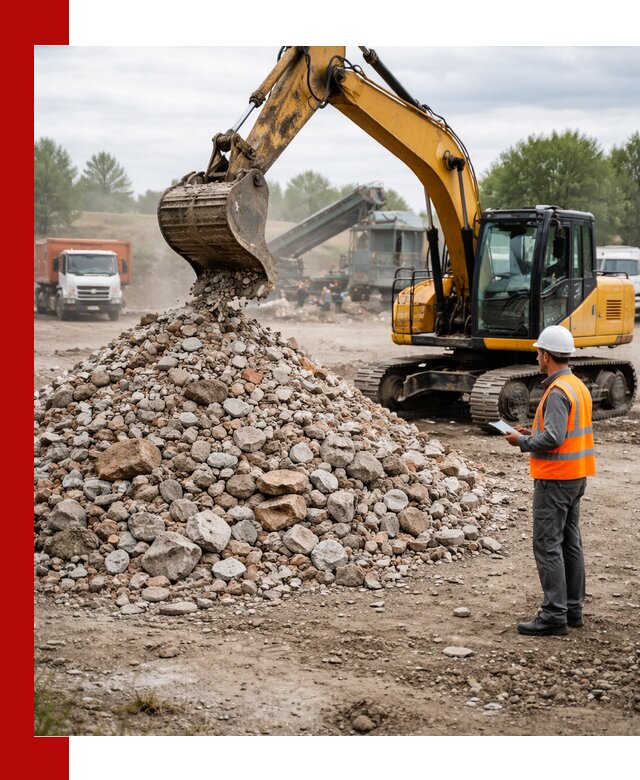 Доставка и вывоз строительного боя в Приморско-Ахтарске
