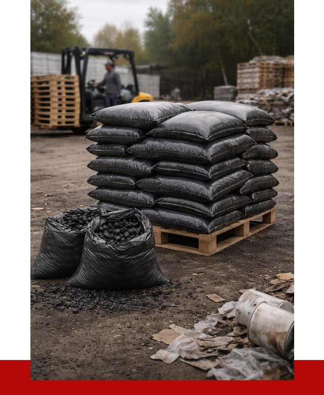 Купить уголь в мешках с доставкой в Приморско-Ахтарске от 7604 р. | ПРОНЕРУДПрр