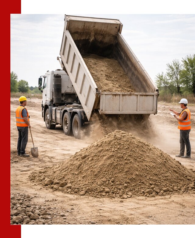 Доставка самосвалом 15 кубов в Приморско-Ахтарске за город и по городу