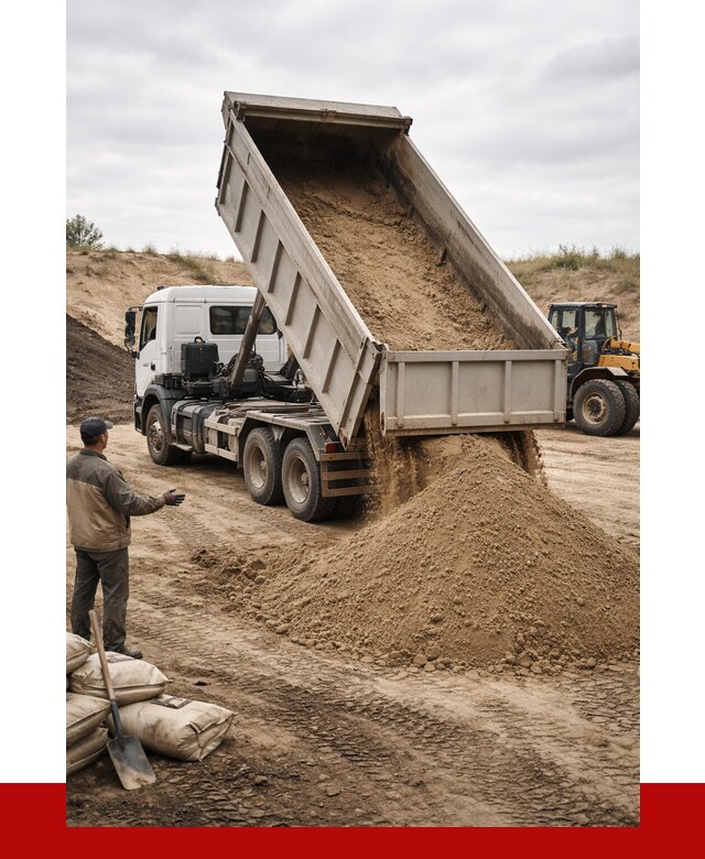 Доставка самосвалом 20 кубов в Приморско-Ахтарске от 7604 р. | ПРОНЕРУДПрр