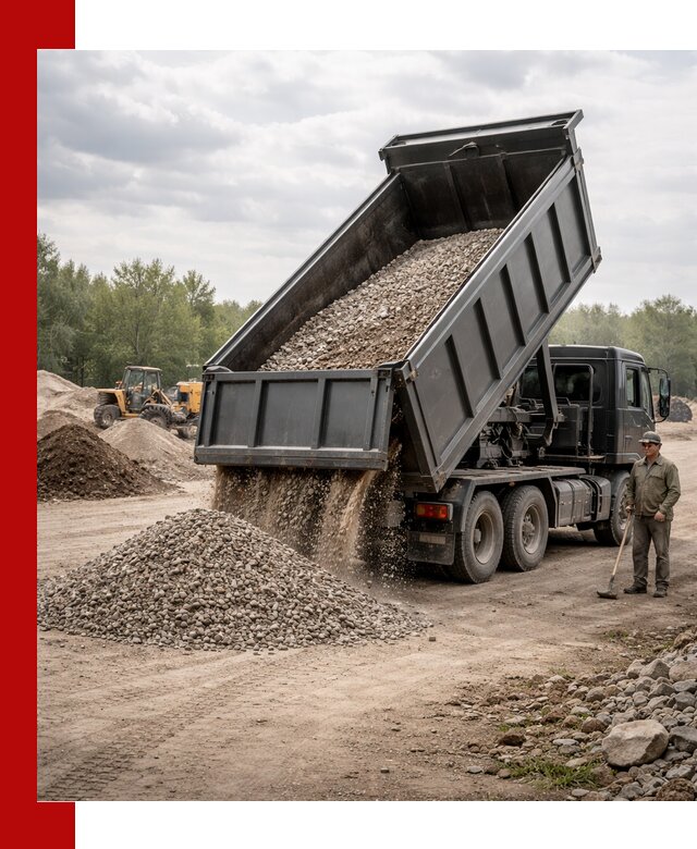 Доставка самосвалом 30 м3 по выгодным ценам в Приморско-Ахтарске