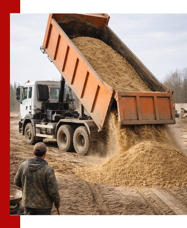 Аренда самосвала 20 тонн для перевозки грузов в Приморско-Ахтарске