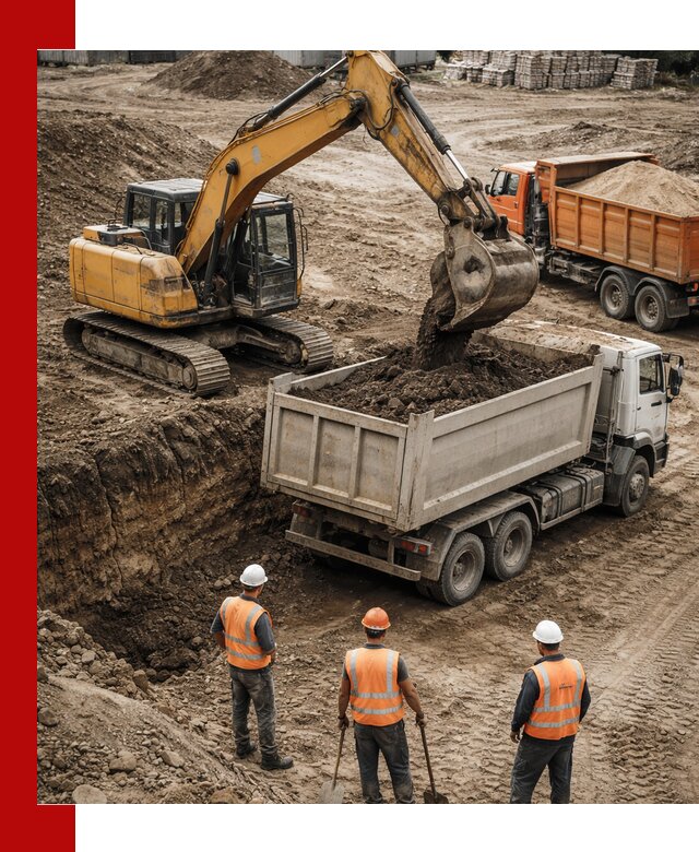 Разработка грунта для строительства и благоустройства в Приморско-Ахтарске