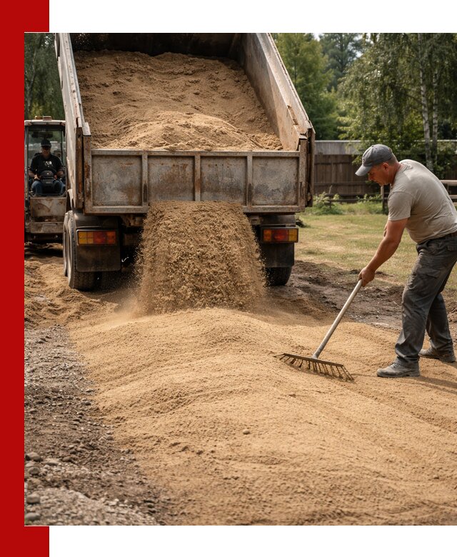 Отсыпка участка песком в Приморско-Ахтарске быстро и качественно