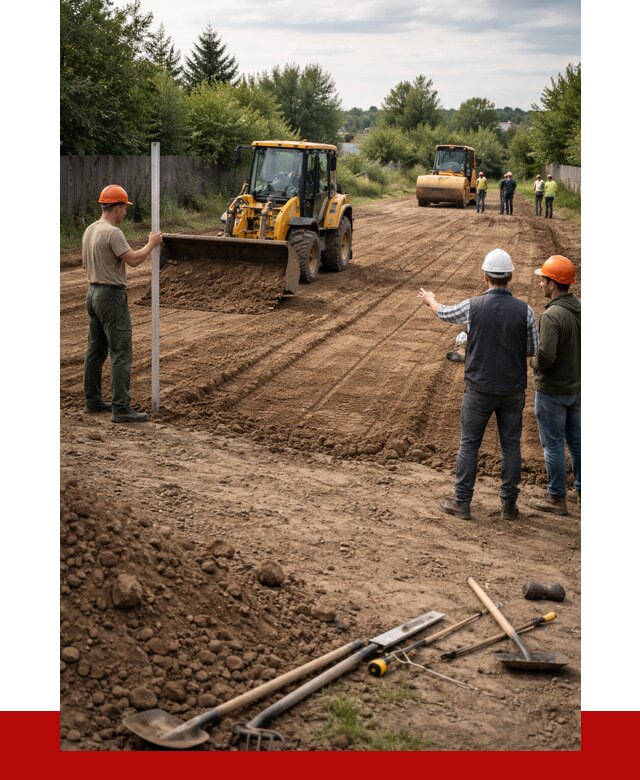 Планировка участка грунтом в Приморско-Ахтарске от 4562 р ПРОНЕРУДПрр